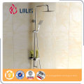 Competitive price modern exposed bath shower mixer set	, bathroom faucet,rain shower sets